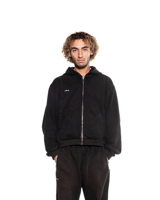 Essential zip noir